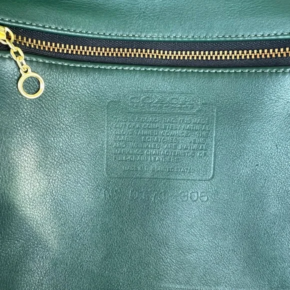 Vintage Coach Whitney Duffel Bag - Bottle Green - Picture 13 of 16